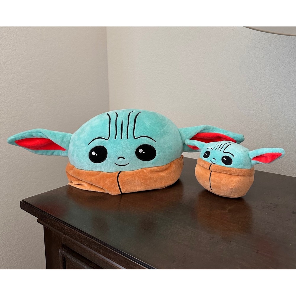 Star Wars Baby Yoda Plush Pillow with Zippered Pouch & baby/Child Stuffed Animal